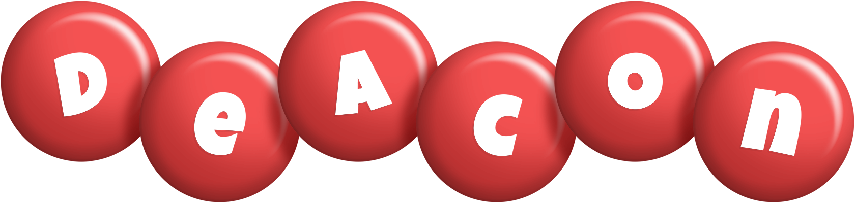 Deacon candy-red logo