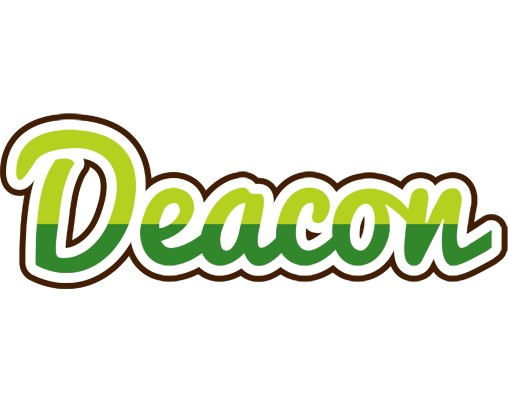 Deacon golfing logo