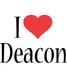 Deacon i-love logo