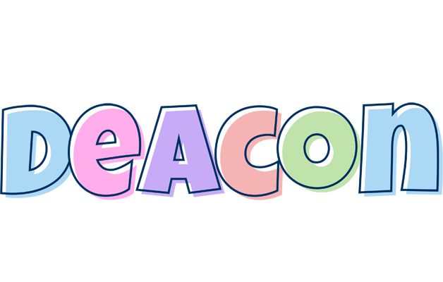 Deacon pastel logo