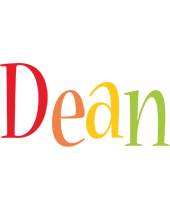Dean birthday logo