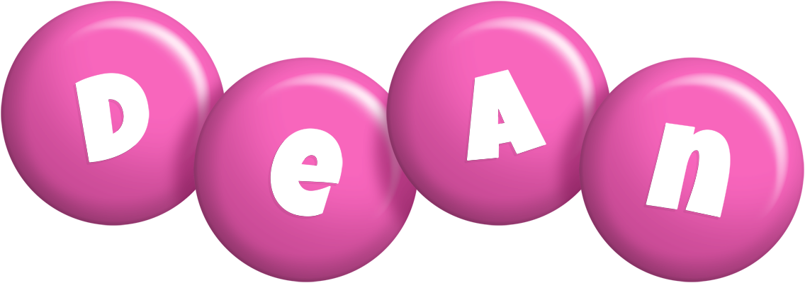Dean candy-pink logo
