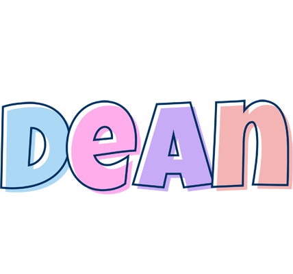 Dean pastel logo