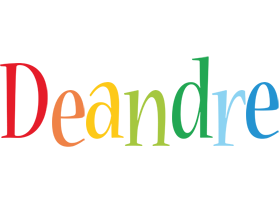 Deandre birthday logo