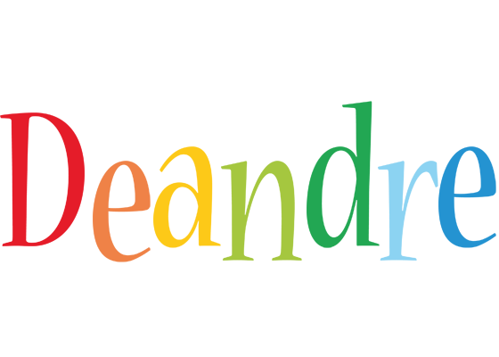 Deandre birthday logo