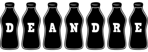 Deandre bottle logo