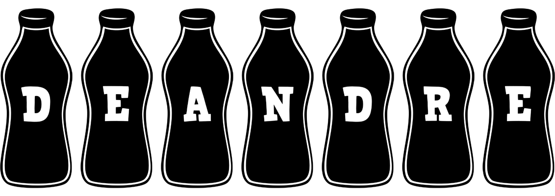 Deandre bottle logo