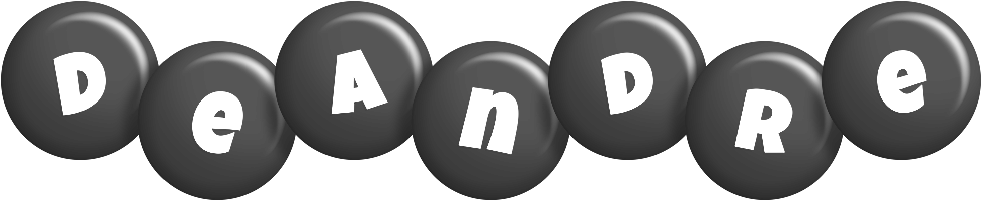 Deandre candy-black logo