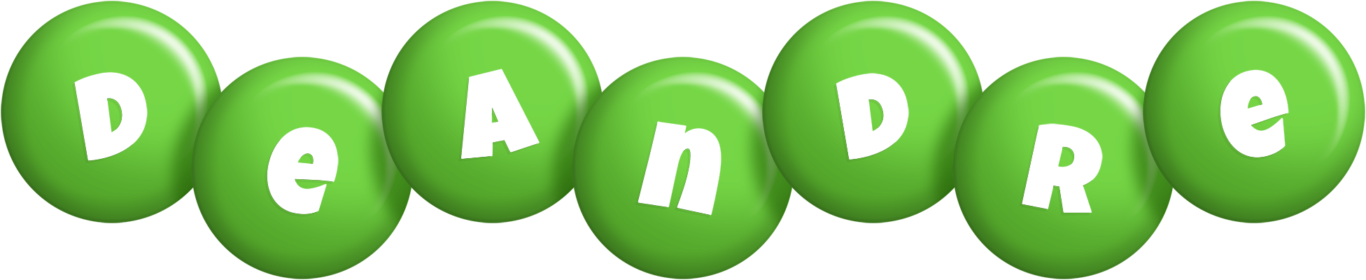 Deandre candy-green logo
