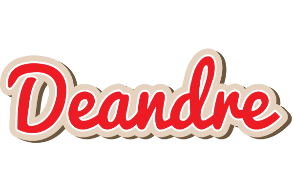Deandre chocolate logo