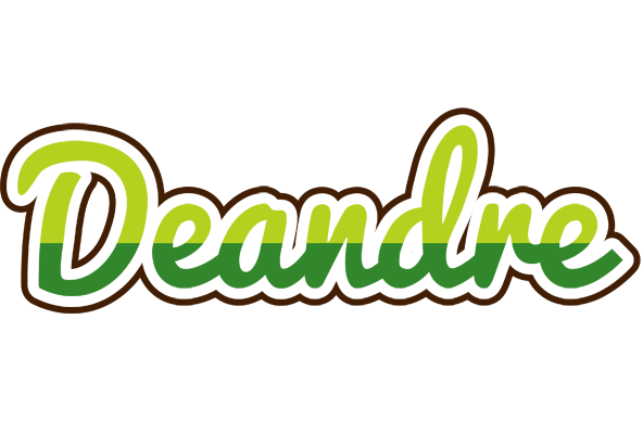 Deandre golfing logo