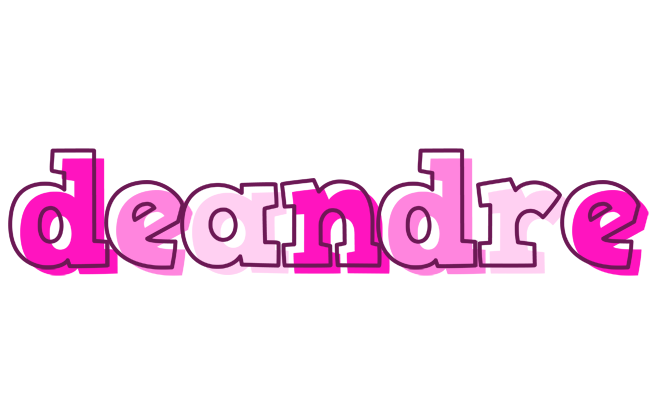 Deandre hello logo