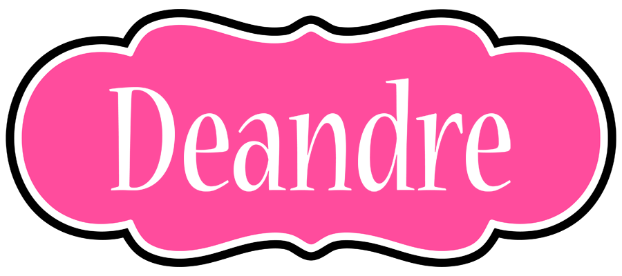 Deandre invitation logo