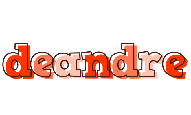 Deandre paint logo