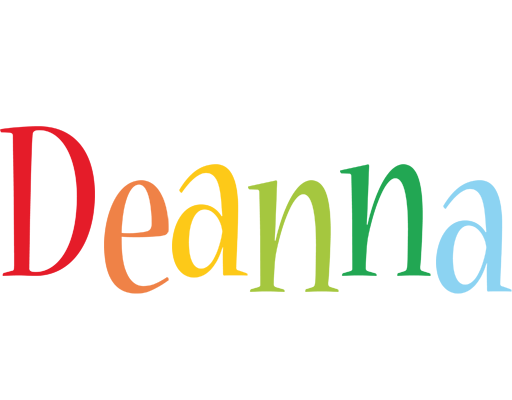Deanna birthday logo