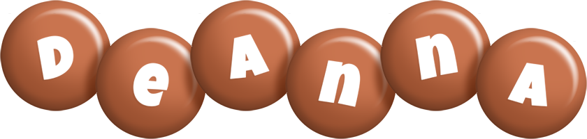 Deanna candy-brown logo