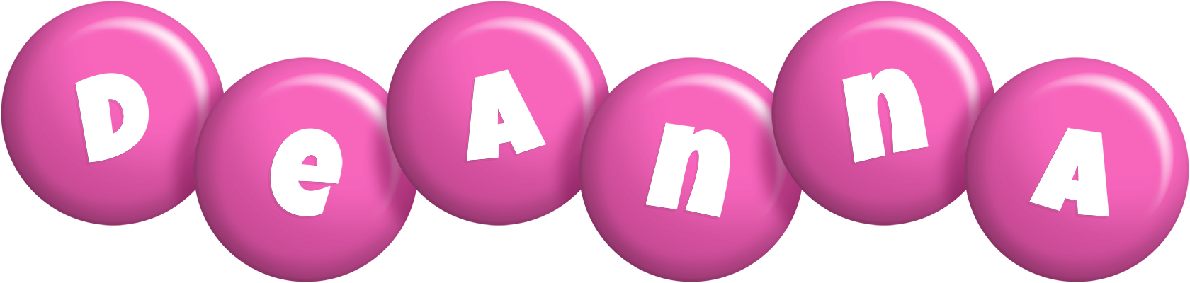 Deanna candy-pink logo
