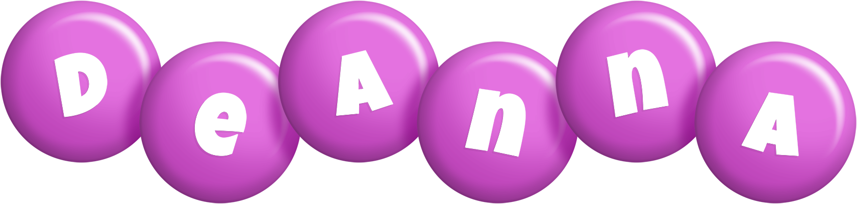 Deanna candy-purple logo
