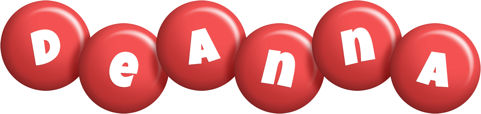 Deanna candy-red logo