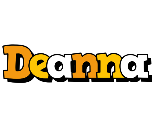 Deanna cartoon logo