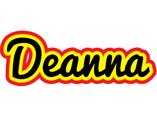 Deanna flaming logo