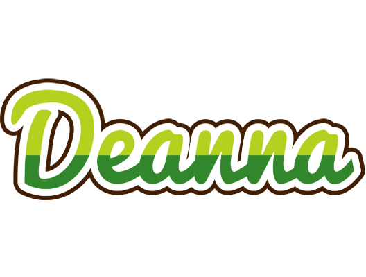 Deanna golfing logo