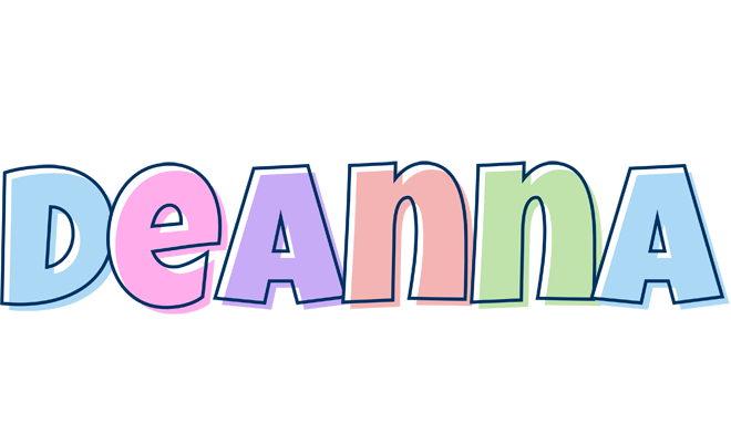 Deanna pastel logo