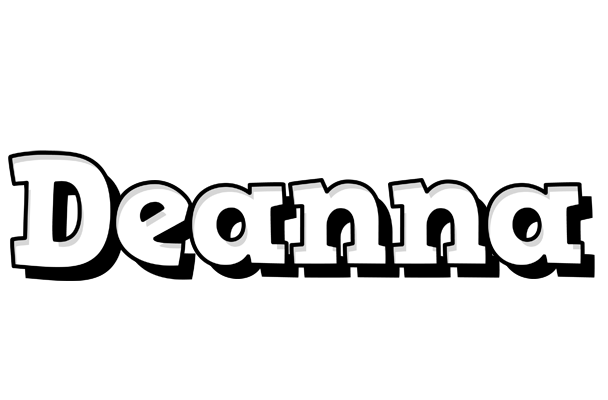 Deanna snowing logo