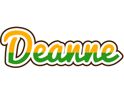 Deanne banana logo