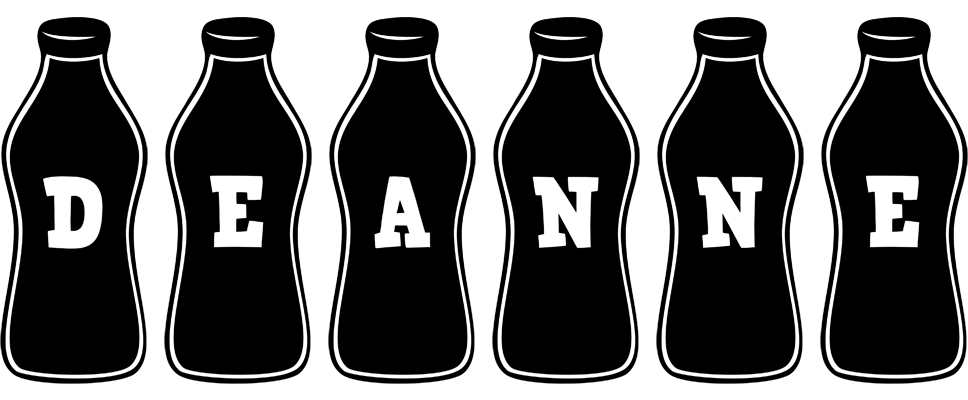 Deanne bottle logo