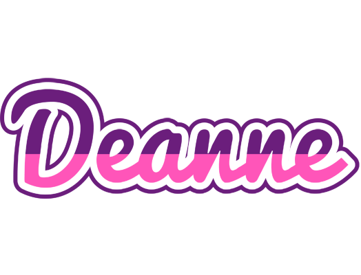 Deanne cheerful logo