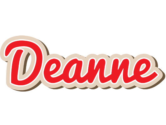 Deanne chocolate logo