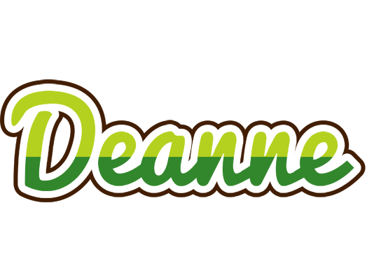 Deanne golfing logo