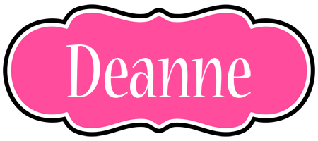 Deanne invitation logo