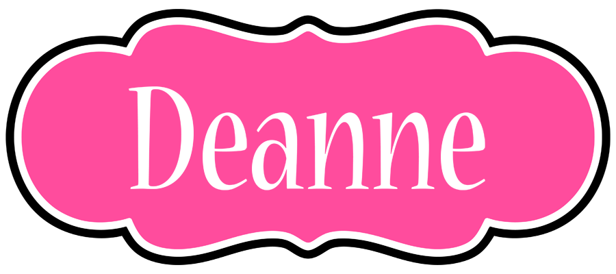 Deanne invitation logo