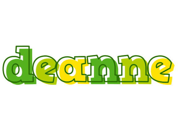 Deanne juice logo