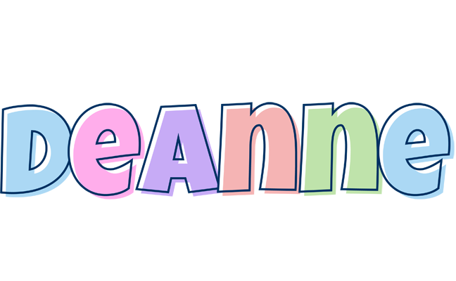 Deanne pastel logo