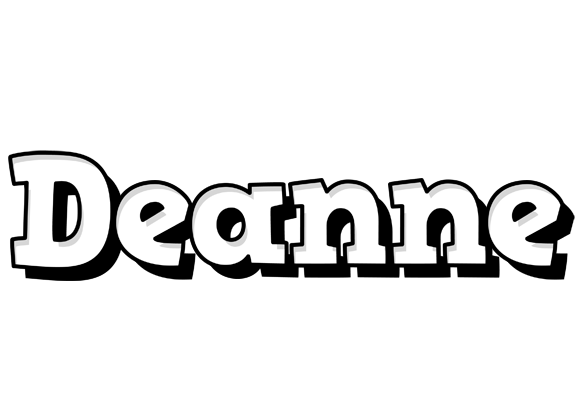 Deanne snowing logo