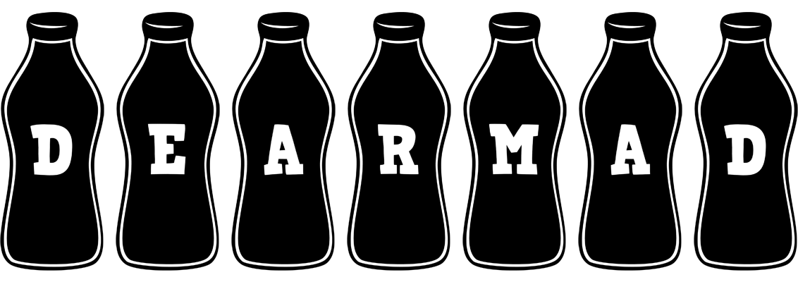 Dearmad bottle logo
