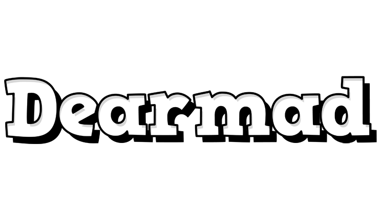 Dearmad snowing logo