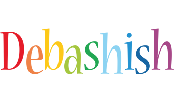 Debashish birthday logo