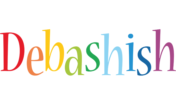 Debashish birthday logo