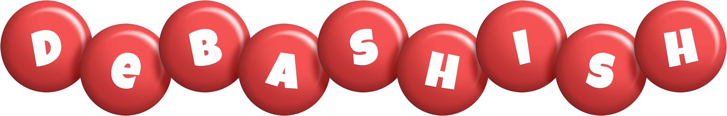 Debashish candy-red logo