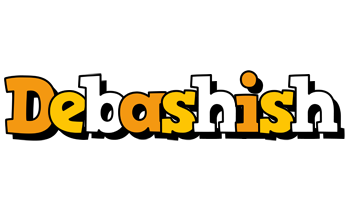 Debashish cartoon logo