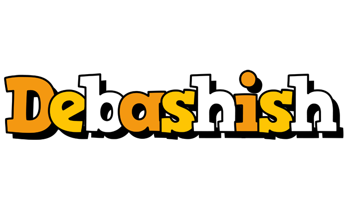 Debashish cartoon logo