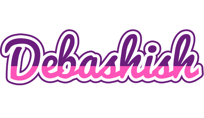 Debashish cheerful logo