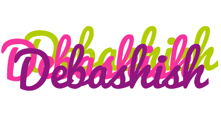 Debashish flowers logo