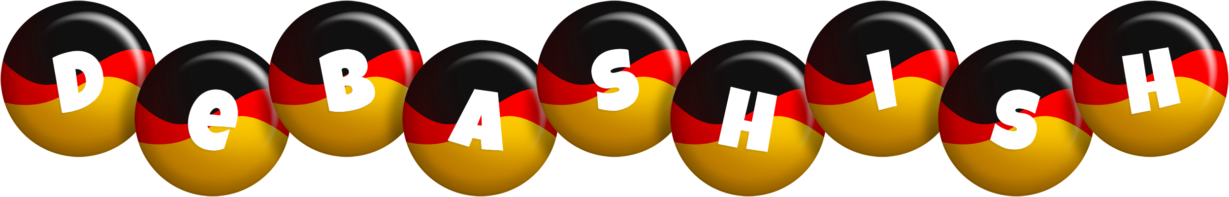 Debashish german logo