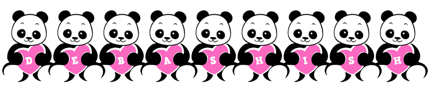 Debashish love-panda logo