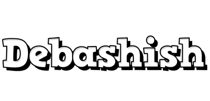 Debashish snowing logo